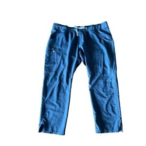 Figs Kade Cargo Navy Scrub Pants, XXL